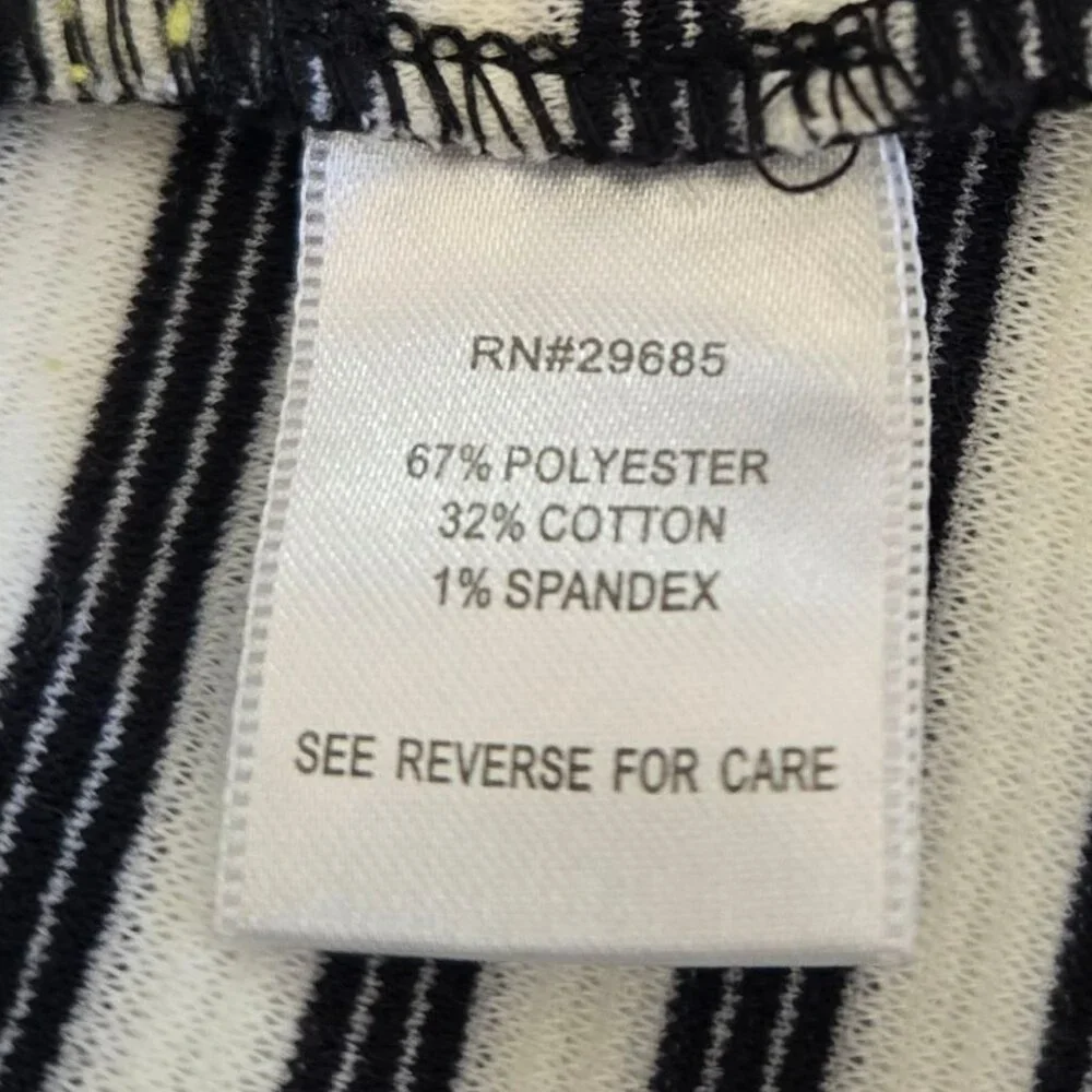 Vintage Pendleton Womens XL Striped Swing Jacket Blazer Navy/White Pleated Back - Picture 13 of 14